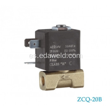 Válvula Solenoide de Gas de Co2 de Soldadura de Bronce